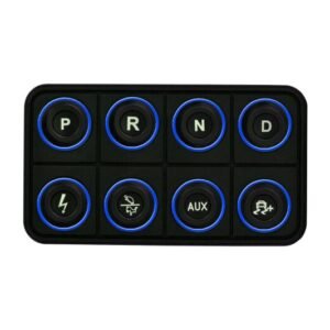 AEM EV 8 Button Keypad CAN Based Programmable Backlighting
