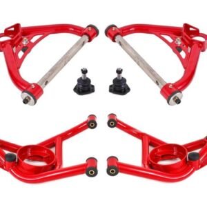 BMR 70-81 GM F-Body / 75-79 GM X-Body Non-Adjustable A-Arm Kit - Red
