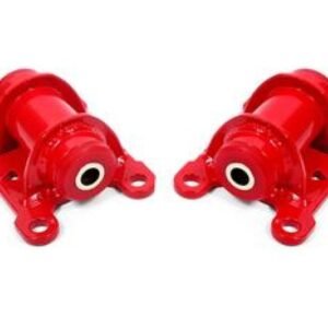 BMR 98-02 Chevrolet Camaro Motor Mount Kit (Steel) w/ Poly Bushings - Red