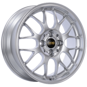 BBS RG-R 17x8 5x120 ET40 CB72.5 Diamond Silver Wheel -82mm PFS/Clip Req