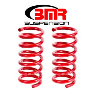 BMR 15-17 S550 Mustang Rear Performance Version Lowering Springs - Red