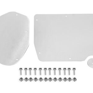BMR 15-20 Ford Mustang A/C & Heater Delete Panel (Aluminum) - Bare