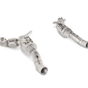 Akrapovic 16-17 Ferrari 488 GTB/488 Spyder Link Pipe Set w/ Cat (SS)