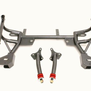 BMR 93-02 F-Body K-Member w/ Turbo SBC/BBC Motor Mounts and Pinto Mounts - Black Hammertone