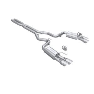 MBRP 2024+ Ford Mustang GT Armor Lite 3in Steet Profile Catback Exhaust  - Stainless Steel Tips