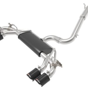afe POWER MACH Force-Xp 15-19 Volkswagen Golf R L4-2.0L(T) 304 SS Cat-Back Exhaust System - Carbon