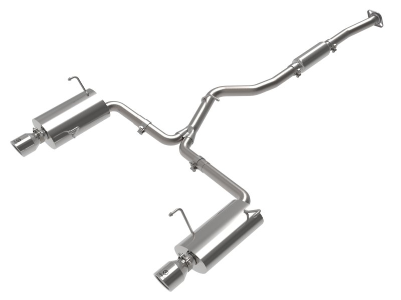 aFe Subaru Forester XT 14-18 H4-2.5L Takeda 2-1/2in to 2-1/4in 304 SS Cat-Back- Polished Tip