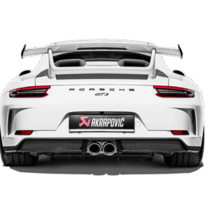 Akrapovic 2018 Porsche 911 GT3 (991.2) Slip-On Race Line (Titanium) w/Header/Link Pipes/Tail Pipes