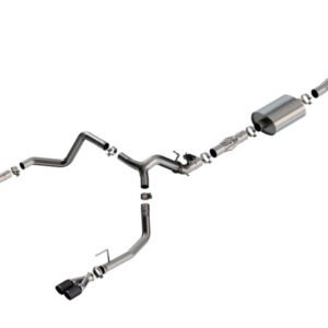 Borla 2024 Chevy Silverado 1500 6.2L V8 ATAK Catback Exhaust w/ Simulator - CF Black Anodized