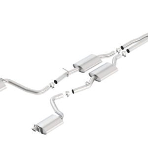 Borla 15-16 Dodge Charger R/T 5.7L No Tip Use Factory Valence Single Split Rear Exit S-Type Exhaust