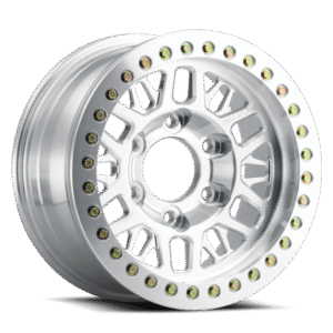 Raceline RT951F Ryno 17x9in / 6x135 BP / 25mm Offset / 87.1mm Bore - Machined Beadlock Wheel