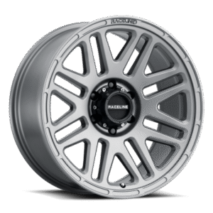 Raceline 944GS Outlander 17x9in / 8x180 BP / 18mm Offset / 124.2mm Bore - Greystone Wheel