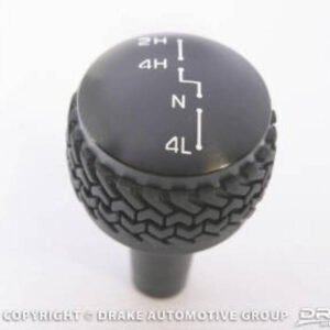 DV8 Offroad 2007-2018 Jeep JK 4WD Shift Knob Black Finish