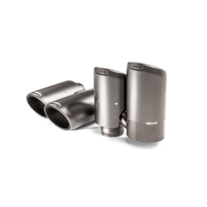 Akrapovic 2018+ Porsche Cayenne V6 (536) Tail Pipe Set (Titanium)