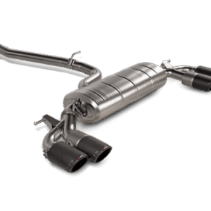 Akrapovic 2021+ Audi S3 Sedan (8Y) Evolution Line Cat Back (Titanium) w/Carbon Tips