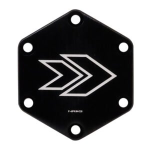 NRG Engraved Arrow Horn Delete Button - White