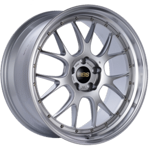 BBS LM-R 21x10 5x120 ET35 Diamond Silver Center Diamond Cut Lip Wheel -82mm PFS/Clip Required