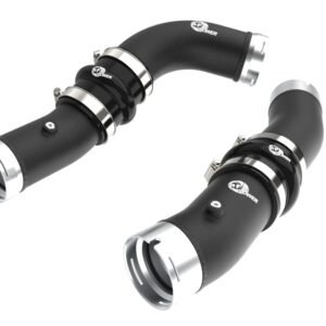 aFe 2024+ Toyota Tacoma BladeRunner  2.5in & 3in Aluminum Hot & Cold Charge Pipe Kit - Black