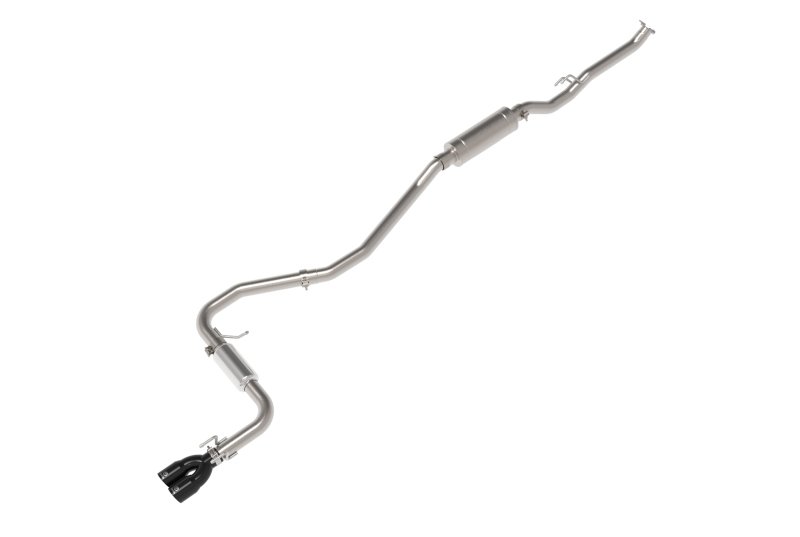 aFe POWER Takeda 2.5in 304 SS Cat-Back Exhaust w/ Black Tips 22-25 Honda Civic L4-2.0L