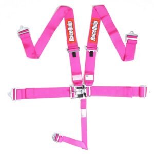 RaceQuip Pink L & L 5pt Seat Belt