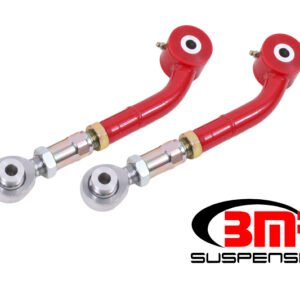 BMR 08-17 Challenger Upper Trailing Arms w/ On-Car Adj. Poly/Rod Ends - Red
