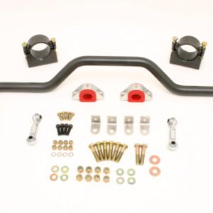 BMR 78-87 G-Body w/ 3.25in Axles Rear Solid 1.375in Xtreme Anti-Roll Bar Kit - Black Hammertone