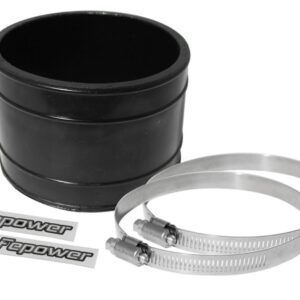 aFe Magnum FORCE Cold Air Intake System Spare Parts Kit (4in ID x 3in L) Straight Coupler - Black