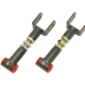 BMR 91-96 B-Body Upper Control Arms On-Car Adj. STD. Length (Poly) - Black Hammertone