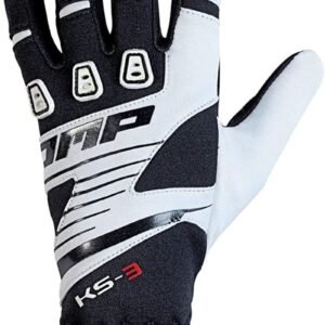 OMP KS-3 Gloves Black/White - Size Xxs