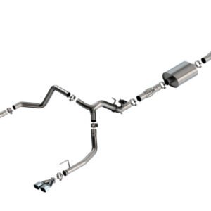 Borla 2024 Chevy Silverado 1500 6.2L V8 ATAK Catback Exhaust w/ Simulator - Chrome