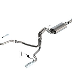 Borla F-150 2021 5.0L 2dr RC SB (122.8 WB) XL/XLT 3/2.25 SRE Cat-Back S-Type Chrome Tips