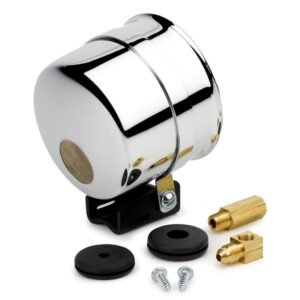 Autometer 3-3/8in Pedestal Mount w/ Chrome Cup
