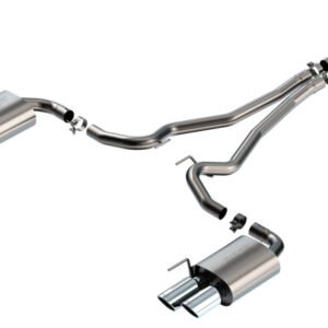 Borla 2024 Ford Mustang Ecoboost 2.3L Cat-Back Exhaust System S-Type w/ Quad Tip - Non-Active