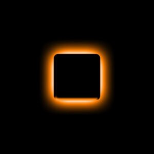 ORACLE Lighting Universal Illuminated LED Letter Badges - Matte Blk Surface Finish - I