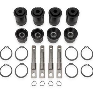 BMR 14-19 Chevrolet Corvette C7 Rear Upper & Lower Control Arm Bearing Kit - Black Anodized