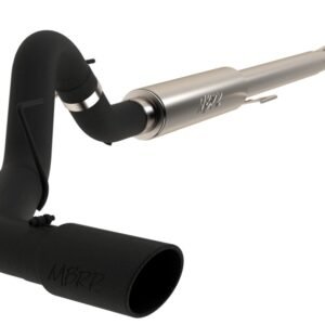 MBRP 2015 Ford F-150 2.7L / 3.5L EcoBoost 4in Cat Back Single Side Black Exhaust System