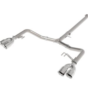 aFe Takeda 21-24 Kia K5 GT L4-2.5L (t) SS Axle-Back Exhaust System w/ Polished Tips