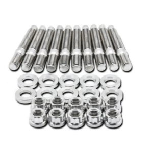 BLOX Racing SUS303 Stainless Steel Intake Manifold Stud Kit M8 x 1.25mm 55mm in Length - 7-piece
