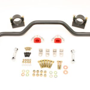 BMR 64-72 A-Body w/ 3.25in Axles Rear Solid 1.375in Xtreme Anti-Roll Bar Kit - Black Hammertone