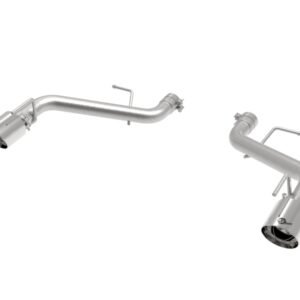 aFe POWER MACH Force-Xp 2.5in Axle-Back Exhaust System 16-20 Chevrolet Camaro SS V8 6.2L - Polished