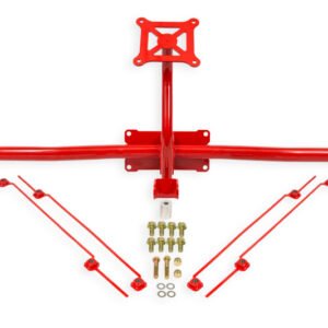 BMR 14-19 Chevrolet Corvette C7 Bolt-On Parachute Mount - Red