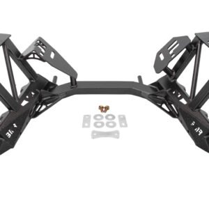 BMR 79-95 Ford Mustang K-Member Premium Version w/o Spring Perches - Black Hammertone