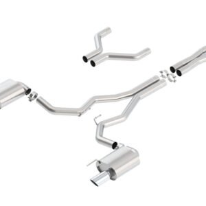 Borla S-Type Cat-Back 15-17 Ford Mustang GT 5.0L V8 MT/AT 3in pipe 4in tip