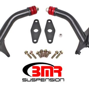 BMR 16-17 6th Gen Camaro Motor Mount Kit w/ Integrated Stands (Polyurethane) - Black Hammertone