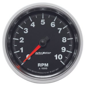 Autometer GS 3-3/8in 10000 RPM In-Dash Tachometer Gauge