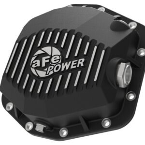 aFe POWER 2021 Ford Bronco w/ Dana M220 Differential Cover Black Street Series w/ Machined Fins