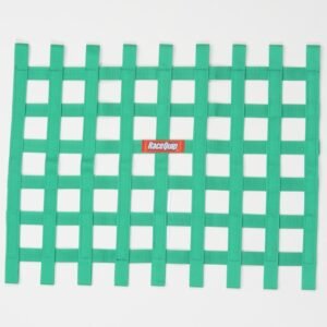 RaceQuip Green Ribbon Window Net