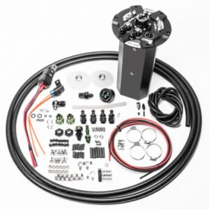 Radium 09-20 Nissan 370Z Fuel Hanger Surge Tank (Pumps Not Incl.) Brushless Ti Automotive E5LM