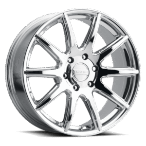 Raceline 159C Spike 18x8in / 6x139.7 BP / 35mm Offset / 106.1mm Bore - Chrome Wheel