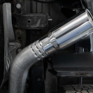 MBRP 2020+ GMC/Chevy 2500/3500 6.6L Duramax 4in Mand Bent Tubing Pro-Ser Cat Back Single Side - 304